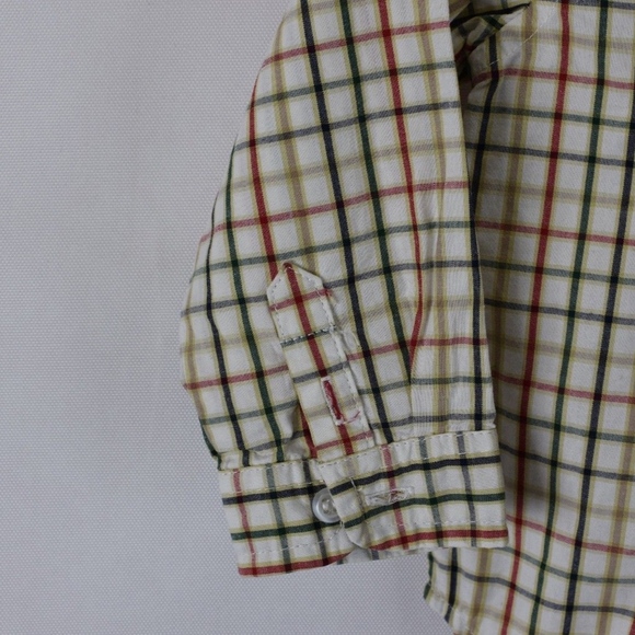 Greendog Boys Button Up Plaid Shirt Size 18mo - Picture 3 of 4